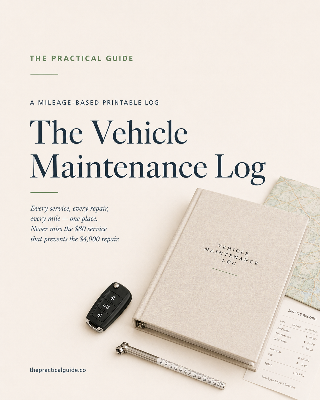 The Vehicle Maintenance Log